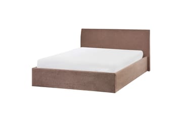 Seng med oppbevaring Orbey - Brun, 140x200 cm - Møbler - Senger - Senger med oppbevaring