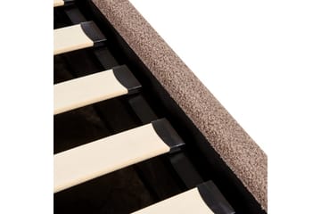 Seng med oppbevaring Orbey - Brun, 140x200 cm - Møbler - Senger - Senger med oppbevaring
