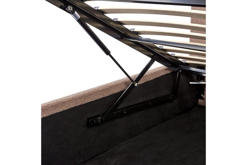 Seng med oppbevaring Orbey - Brun, 140x200 cm - Møbler - Senger - Senger med oppbevaring