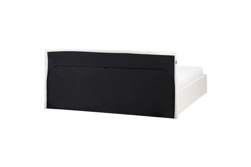 Seng med oppbevaring Orbey - Hvit, 180x200 cm - Møbler - Senger - Senger med oppbevaring