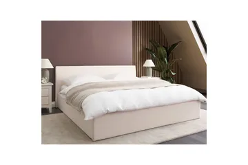 Seng med oppbevaring Orbey - Hvit, 180x200 cm - Møbler - Senger - Senger med oppbevaring