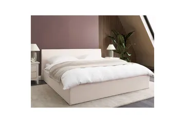 Seng med oppbevaring Orbey - Hvit, 180x200 cm - Møbler - Senger - Senger med oppbevaring