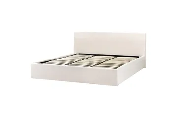 Seng med oppbevaring Orbey - Hvit, 180x200 cm - Møbler - Senger - Senger med oppbevaring