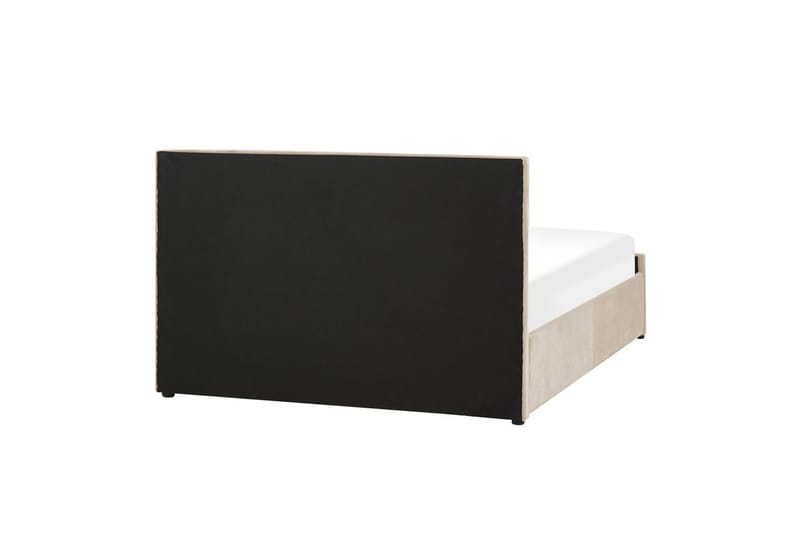 Seng med oppbevaring Rochefort - Beige, 140x200 cm - Møbler - Senger - Senger med oppbevaring