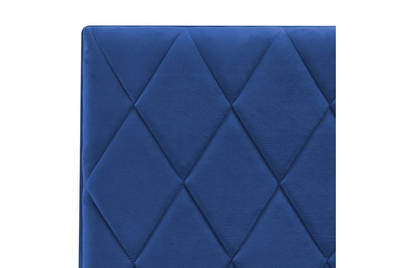 Seng med oppbevaring Rochefort - Blå, 160x200 cm - Møbler - Senger - Senger med oppbevaring