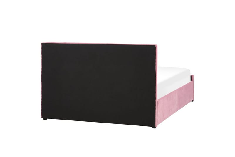 Seng med oppbevaring Rochefort - Rosa, 140x200 cm - Møbler - Senger - Senger med oppbevaring