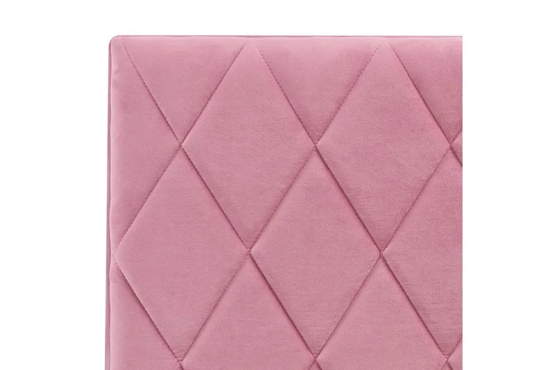 Seng med oppbevaring Rochefort - Rosa, 140x200 cm - Møbler - Senger - Senger med oppbevaring