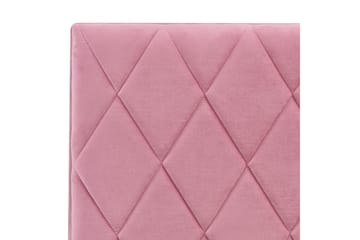 Seng med oppbevaring Rochefort - Rosa, 140x200 cm - Møbler - Senger - Senger med oppbevaring
