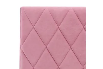 Seng med oppbevaring Rochefort - Rosa, 160x200 cm - Møbler - Senger - Senger med oppbevaring