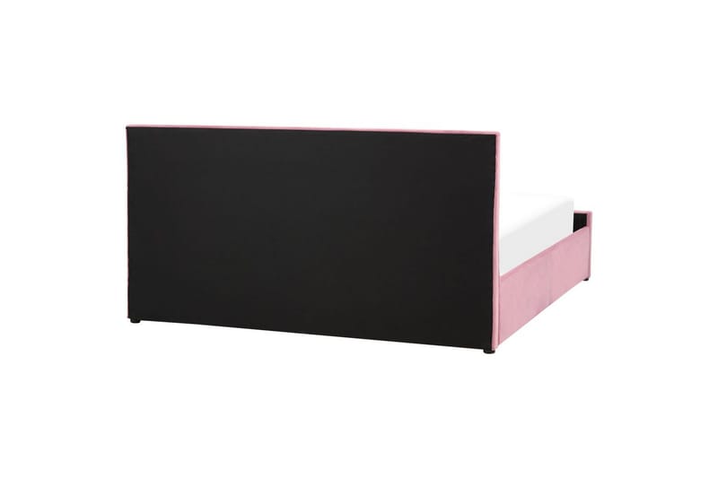 Seng med oppbevaring Rochefort - Rosa, 180x200 cm - Møbler - Senger - Senger med oppbevaring