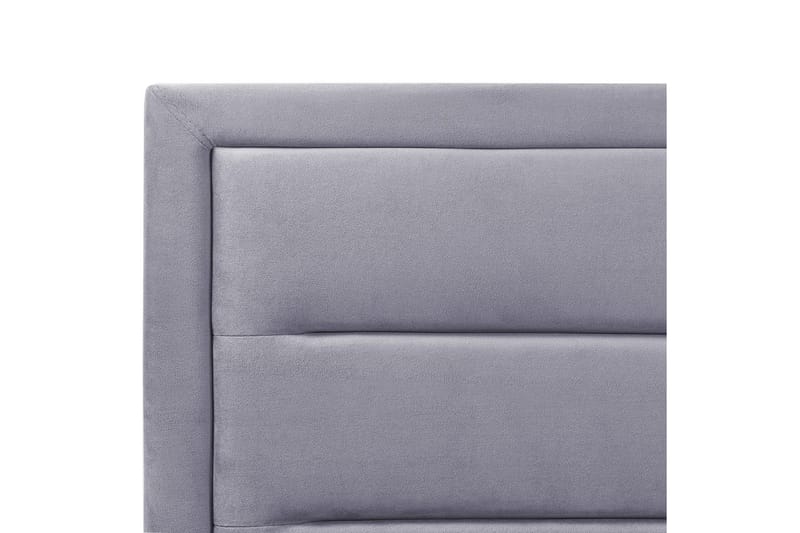 Seng med oppbevaring Rouen - Grå, 140x200 cm - Møbler - Senger - Senger med oppbevaring