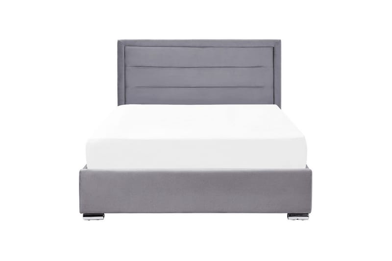 Seng med oppbevaring Rouen - Grå, 140x200 cm - Møbler - Senger - Senger med oppbevaring