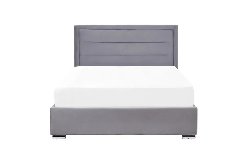 Seng med oppbevaring Rouen - Grå, 140x200 cm - Møbler - Senger - Senger med oppbevaring
