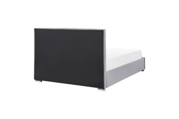 Seng med oppbevaring Rouen - Grå, 160x200 cm - Møbler - Senger - Senger med oppbevaring