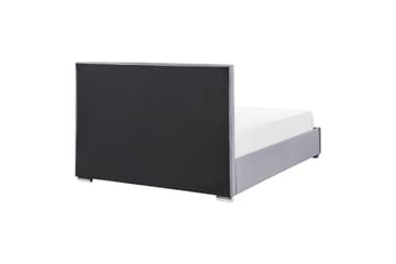 Seng med oppbevaring Rouen - Grå, 160x200 cm - Møbler - Senger - Senger med oppbevaring