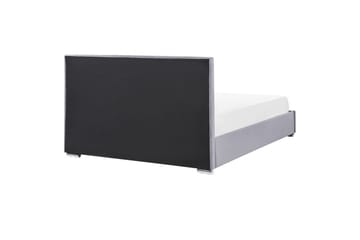 Seng med oppbevaring Rouen - Grå, 180x200 cm - Møbler - Senger - Senger med oppbevaring