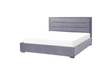 Seng med oppbevaring Rouen - Grå, 180x200 cm - Møbler - Senger - Senger med oppbevaring