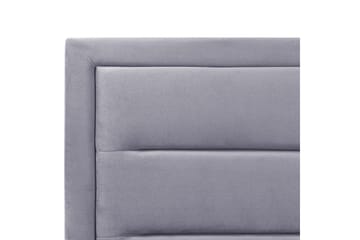 Seng med oppbevaring Rouen - Grå, 180x200 cm - Møbler - Senger - Senger med oppbevaring