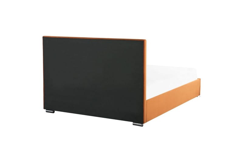 Seng med oppbevaring Rouen - Oransje, 180x200 cm - Møbler - Senger - Senger med oppbevaring