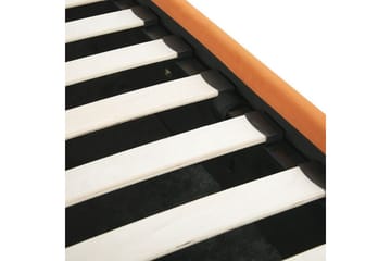 Seng med oppbevaring Rouen - Oransje, 180x200 cm - Møbler - Senger - Senger med oppbevaring