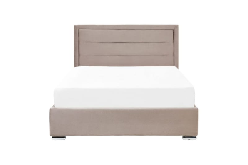 Seng med oppbevaring Rouen - Taupe, 140x200 cm - Møbler - Senger - Senger med oppbevaring