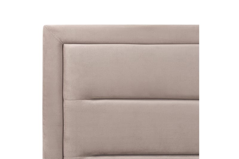 Seng med oppbevaring Rouen - Taupe, 140x200 cm - Møbler - Senger - Senger med oppbevaring