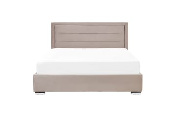 Seng med oppbevaring Rouen - Taupe, 160x200 cm - Møbler - Senger - Senger med oppbevaring