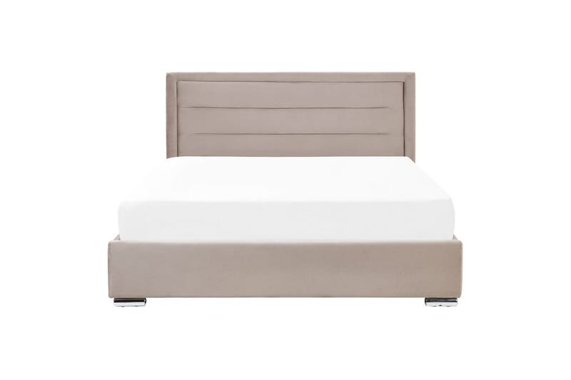 Seng med oppbevaring Rouen - Taupe, 160x200 cm - Møbler - Senger - Senger med oppbevaring