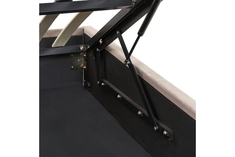 Seng med oppbevaring Rouen - Taupe, 180x200 cm - Møbler - Senger - Senger med oppbevaring