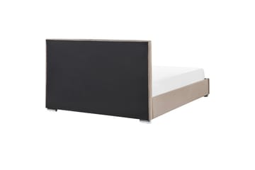 Seng med oppbevaring Rouen - Taupe, 180x200 cm - Møbler - Senger - Senger med oppbevaring
