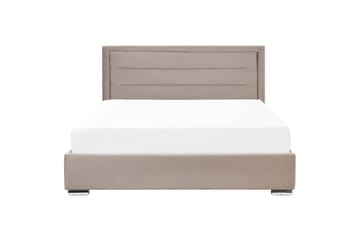 Seng med oppbevaring Rouen - Taupe, 180x200 cm - Møbler - Senger - Senger med oppbevaring