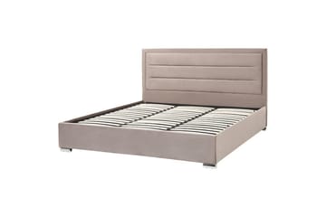 Seng med oppbevaring Rouen - Taupe, 180x200 cm - Møbler - Senger - Senger med oppbevaring