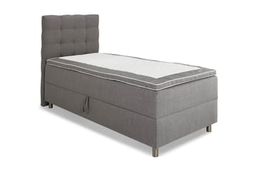 Seng med Oppbevaring Suset 90x200 - Grå - Møbler - Senger - Enkeltsenger