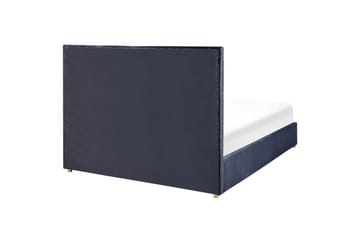 Seng med oppbevaring Vernoyes - Svart, gull, 180x200 cm - Møbler - Senger - Senger med oppbevaring