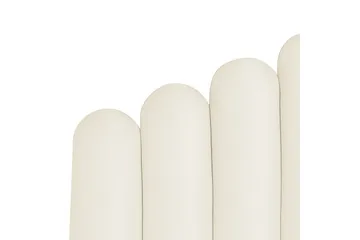 Seng med oppbevaring Vincennes - Hvit, Svart, 140x200 cm - Møbler - Senger - Senger med oppbevaring