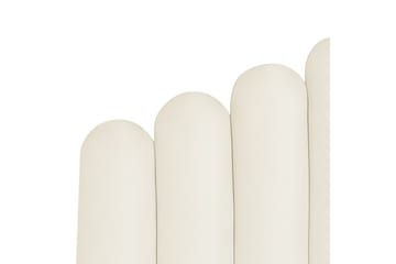 Seng med oppbevaring Vincennes - Hvit, Svart, 160x200 cm - Møbler - Senger - Senger med oppbevaring