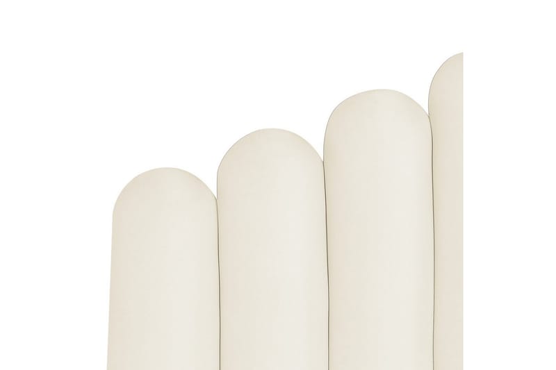 Seng med oppbevaring Vincennes - Hvit, Svart, 160x200 cm - Møbler - Senger - Senger med oppbevaring