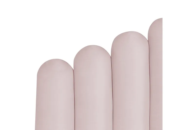 Seng med oppbevaring Vincennes - Rosa, Svart, 140x200 cm - Møbler - Senger - Senger med oppbevaring