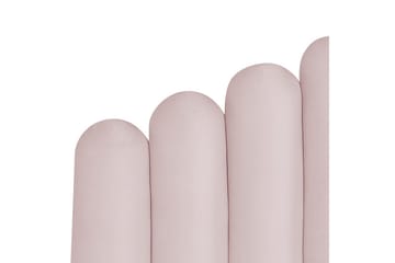 Seng med oppbevaring Vincennes - Rosa, Svart, 160x200 cm - Møbler - Senger - Senger med oppbevaring