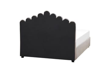 Seng med oppbevaring Vincennes - Taupe, svart, 140x200 cm - Møbler - Senger - Senger med oppbevaring