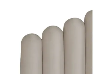 Seng med oppbevaring Vincennes - Taupe, svart, 140x200 cm - Møbler - Senger - Senger med oppbevaring