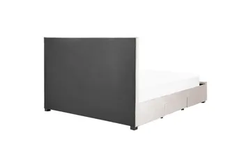 Seng med oppbevaringsskuffer Lievin - Beige, 180x200 cm - Møbler - Senger - Senger med oppbevaring