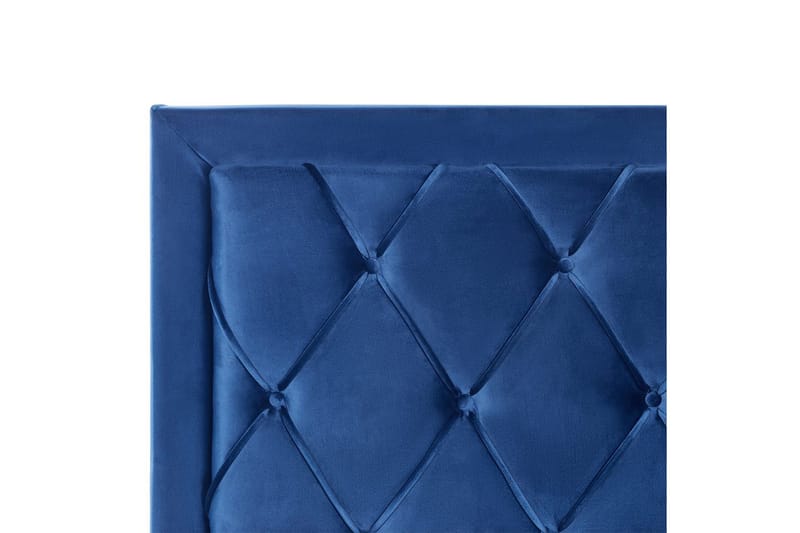 Seng med oppbevaringsskuffer Lievin - Blå, 160x200 cm - Møbler - Senger - Senger med oppbevaring