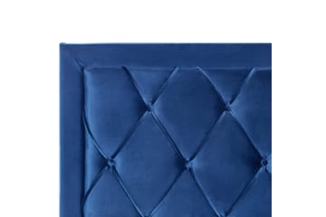 Seng med oppbevaringsskuffer Lievin - Blå, 180x200 cm - Møbler - Senger - Senger med oppbevaring