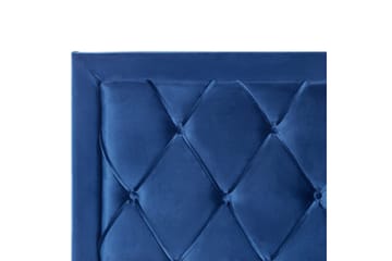 Seng med oppbevaringsskuffer Lievin - Blå, 180x200 cm - Møbler - Senger - Senger med oppbevaring