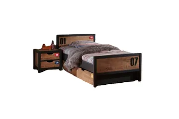 Seng med skuff Nattbord Alex - Møbler - Senger - Møbelsett til soverom