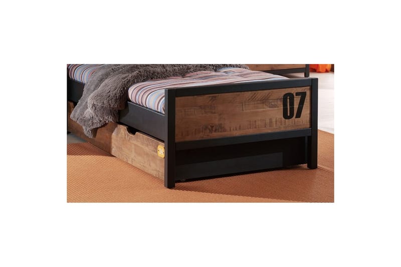 Seng med Skuff Nattbord Skrivebord Garderobe Alex - Møbler - Senger - Møbelsett til soverom