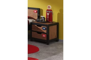 Seng med Skuff Nattbord Skrivebord Garderobe Bokhylle Kommode Alex - Møbler - Senger - Møbelsett til soverom