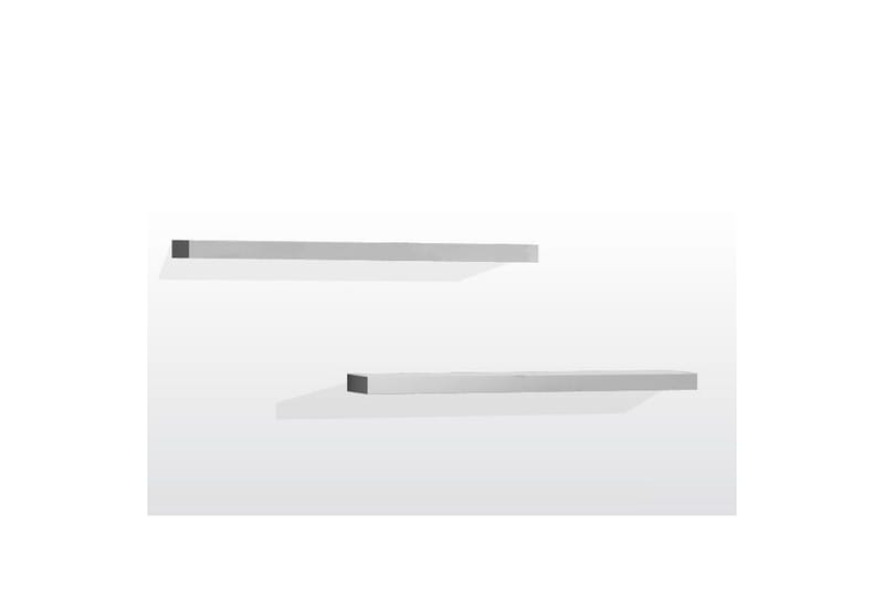 Seng med skuff vegghyller garderobe Lara - Møbler - Senger - Møbelsett til soverom