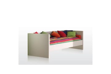 Seng med skuff vegghyller garderobe Lara - Møbler - Senger - Møbelsett til soverom